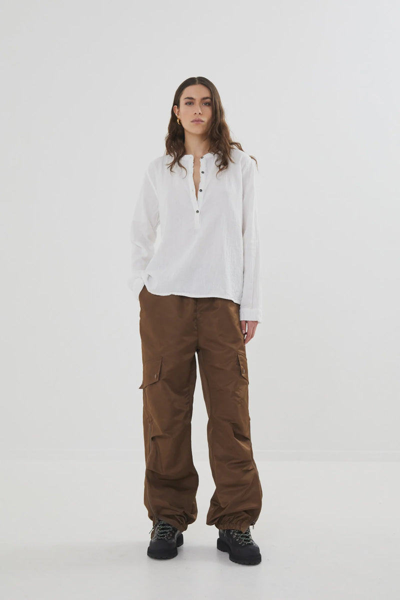 Rabens Saloner Antoinette Top - White