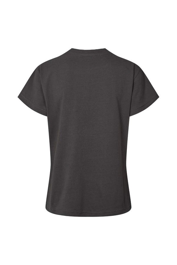 Rabens Saloner Ambla Tee - Faded Black
