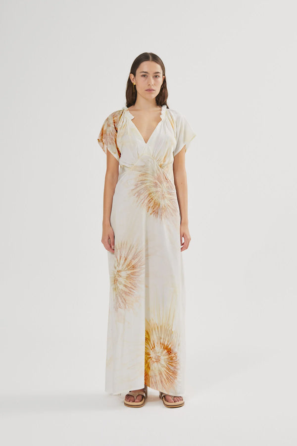 Raben Saloner Rosie Dress - Seashell Combo