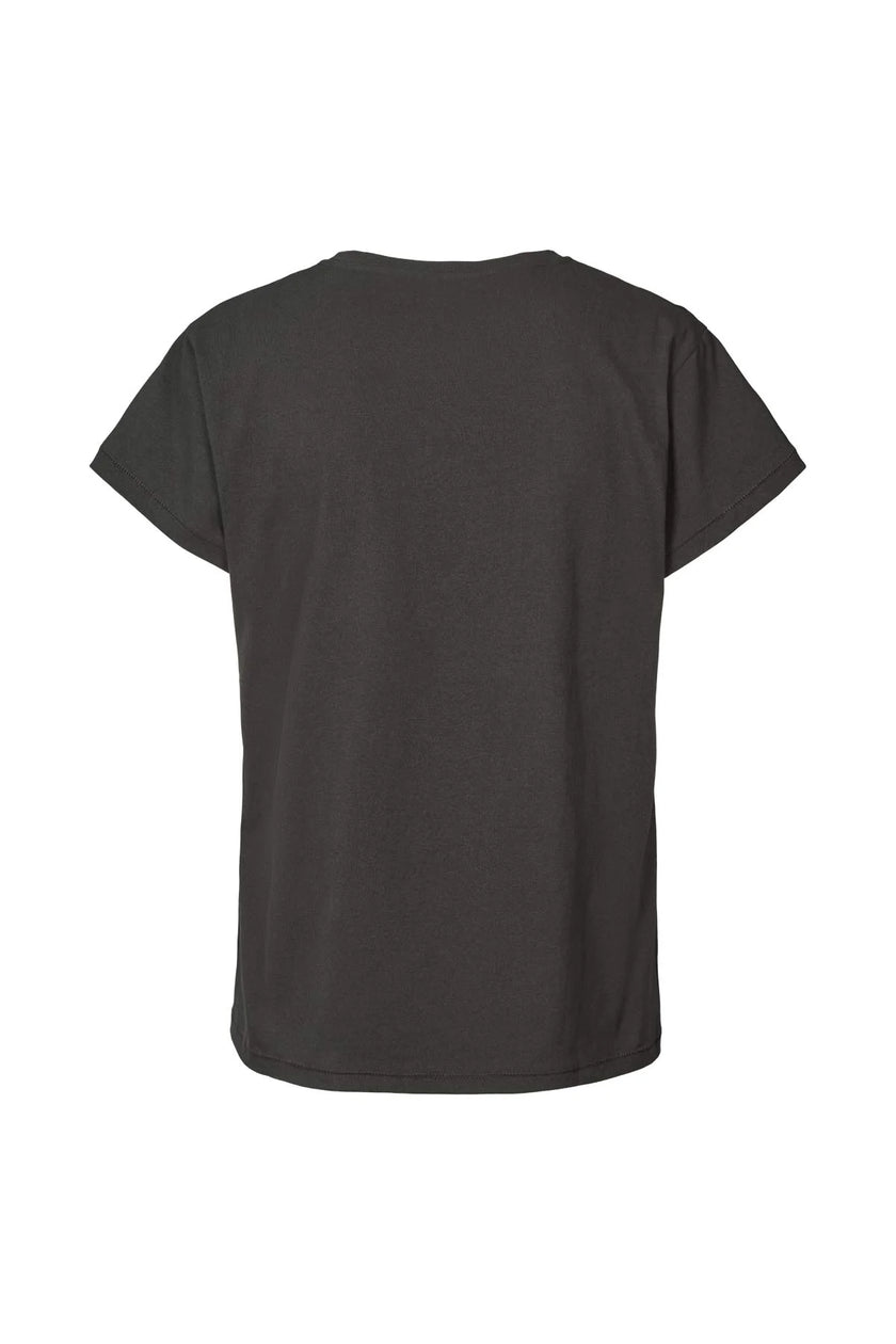 Rabens Saloner Ambla Tee - Beauty Fadeed Black