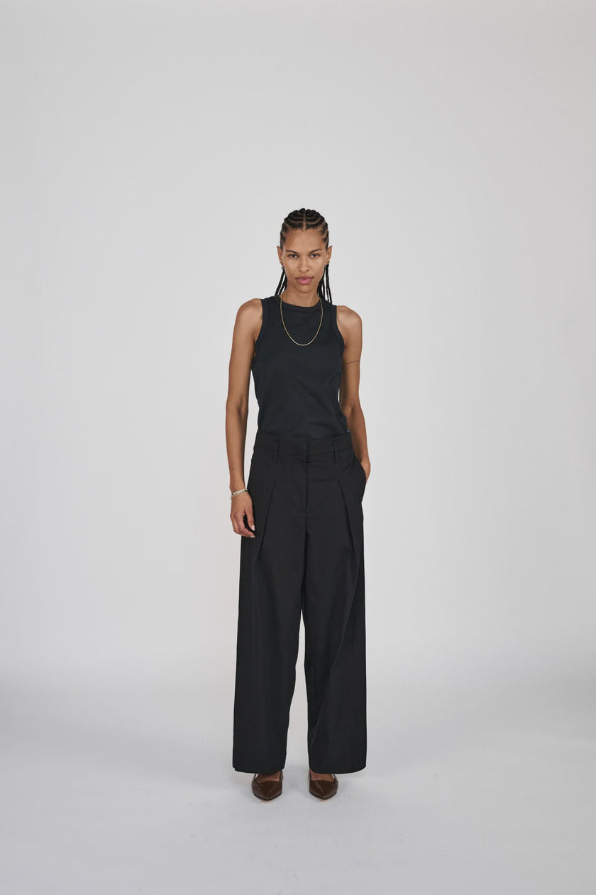 Rabens Saloner Johnny Tank Top - Black