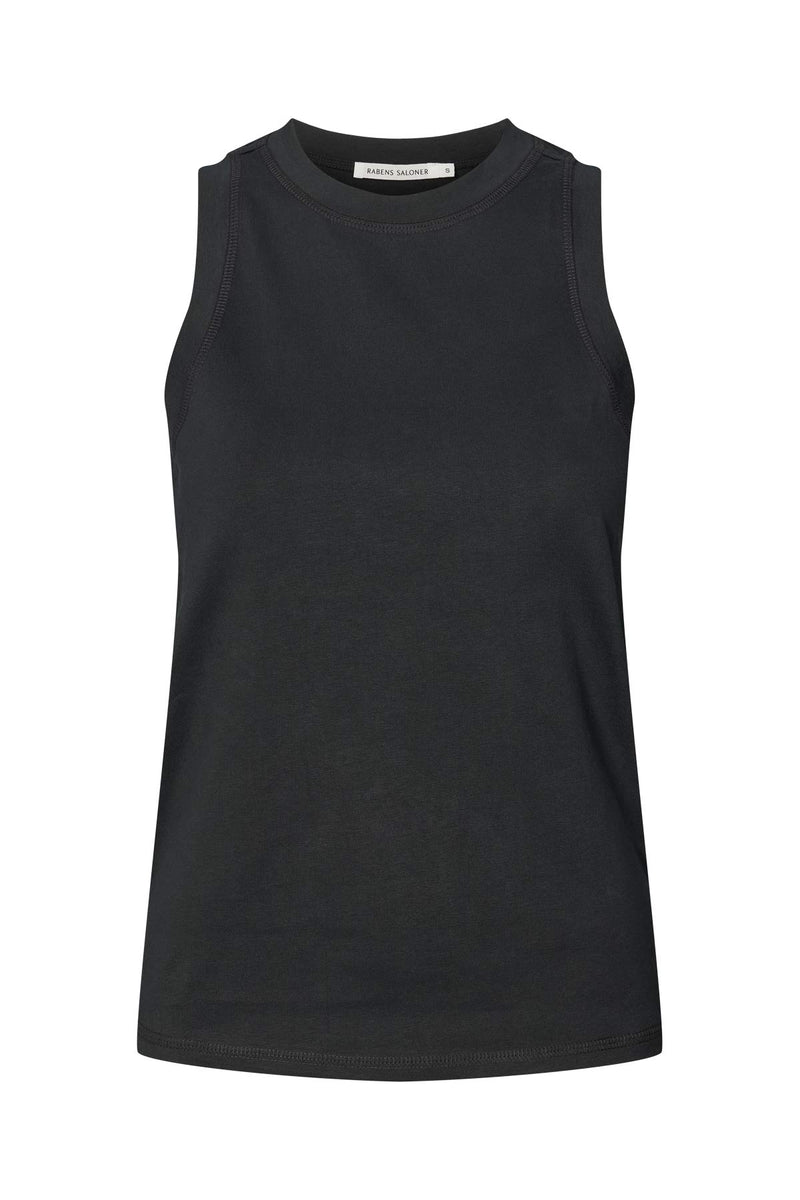 Rabens Saloner Johnny Tank Top - Black