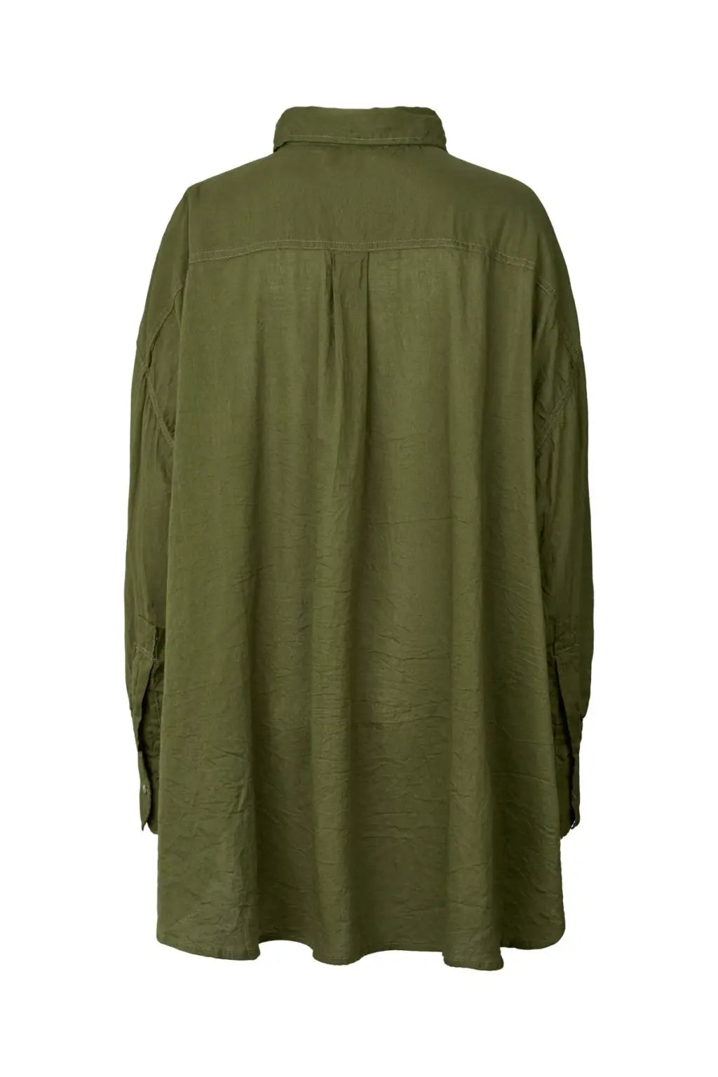 Rabens Saloner Noah Shirt - Army Green