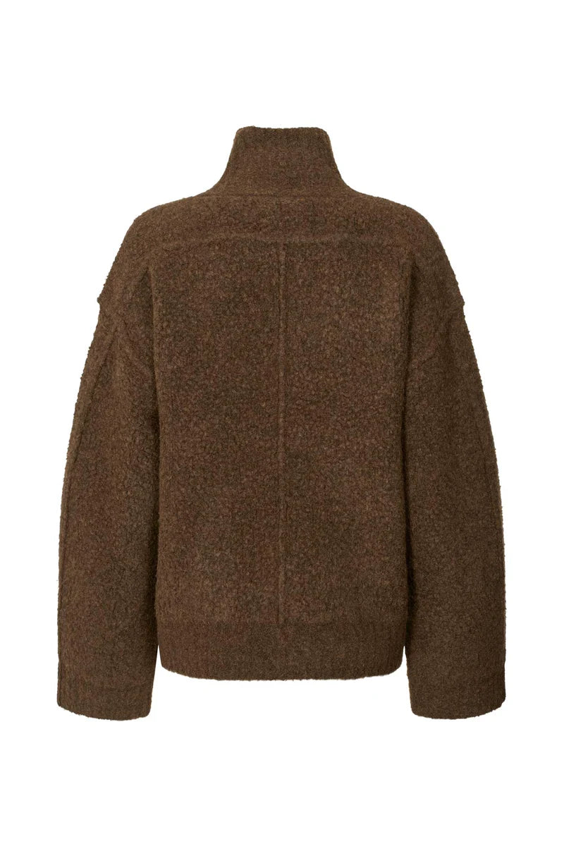 Rabens Saloner Sigal Jacket - Dark Brown