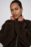 Rabens Saloner Sigal Jacket - Dark Brown