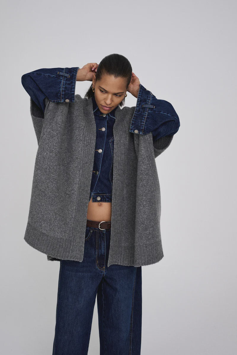 Rabens Saloner Dorris Jacket - Grey Melange