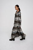 Rabens Saloner Karin Dress - Cement Combo