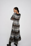 Rabens Saloner Karin Dress - Cement Combo