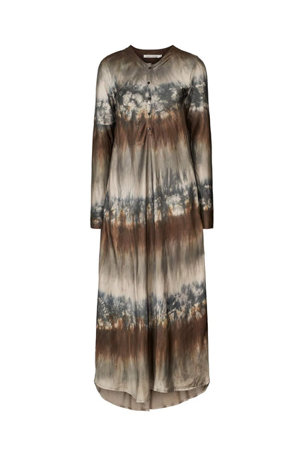 Rabens Saloner Karin Dress - Cement Combo