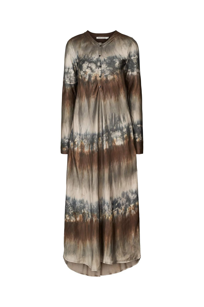 Rabens Saloner Karin Dress - Cement Combo