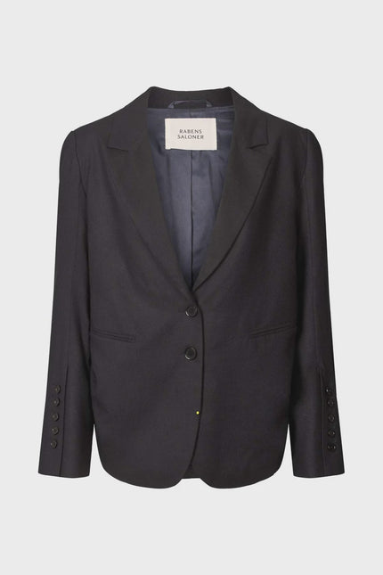 Rabens Saloner Sabira Jacket - Midnight