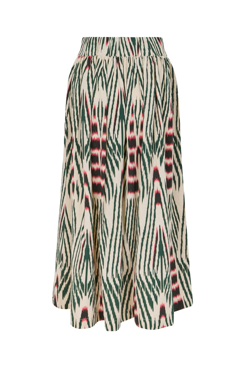 Rabens Saloner Almas Skirt - ikat combo