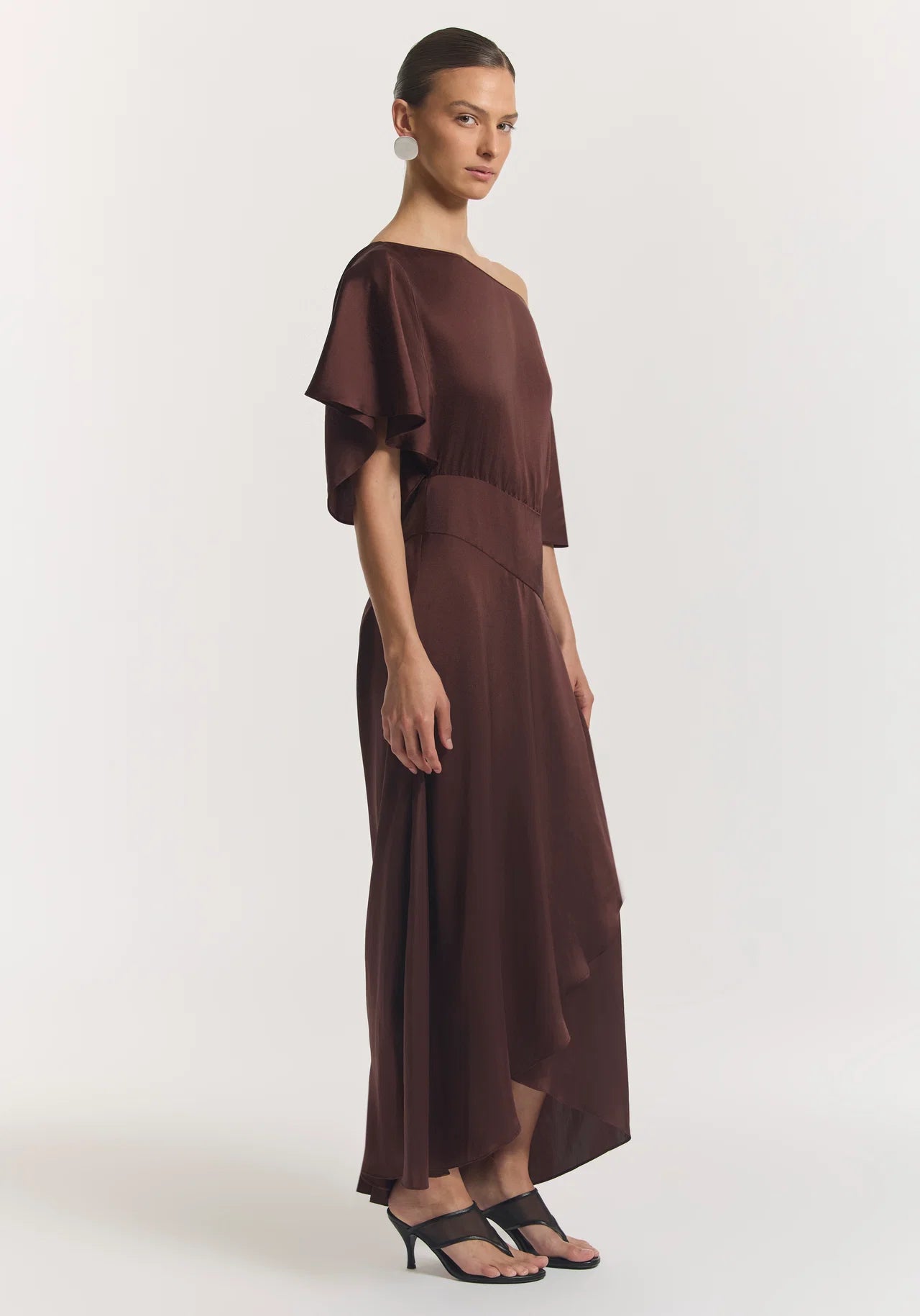VIKTORIA & WOODS Superstitious Dress - Mahogany