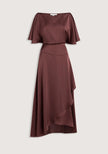 VIKTORIA & WOODS Superstitious Dress - Mahogany