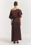 VIKTORIA & WOODS Superstitious Dress - Mahogany