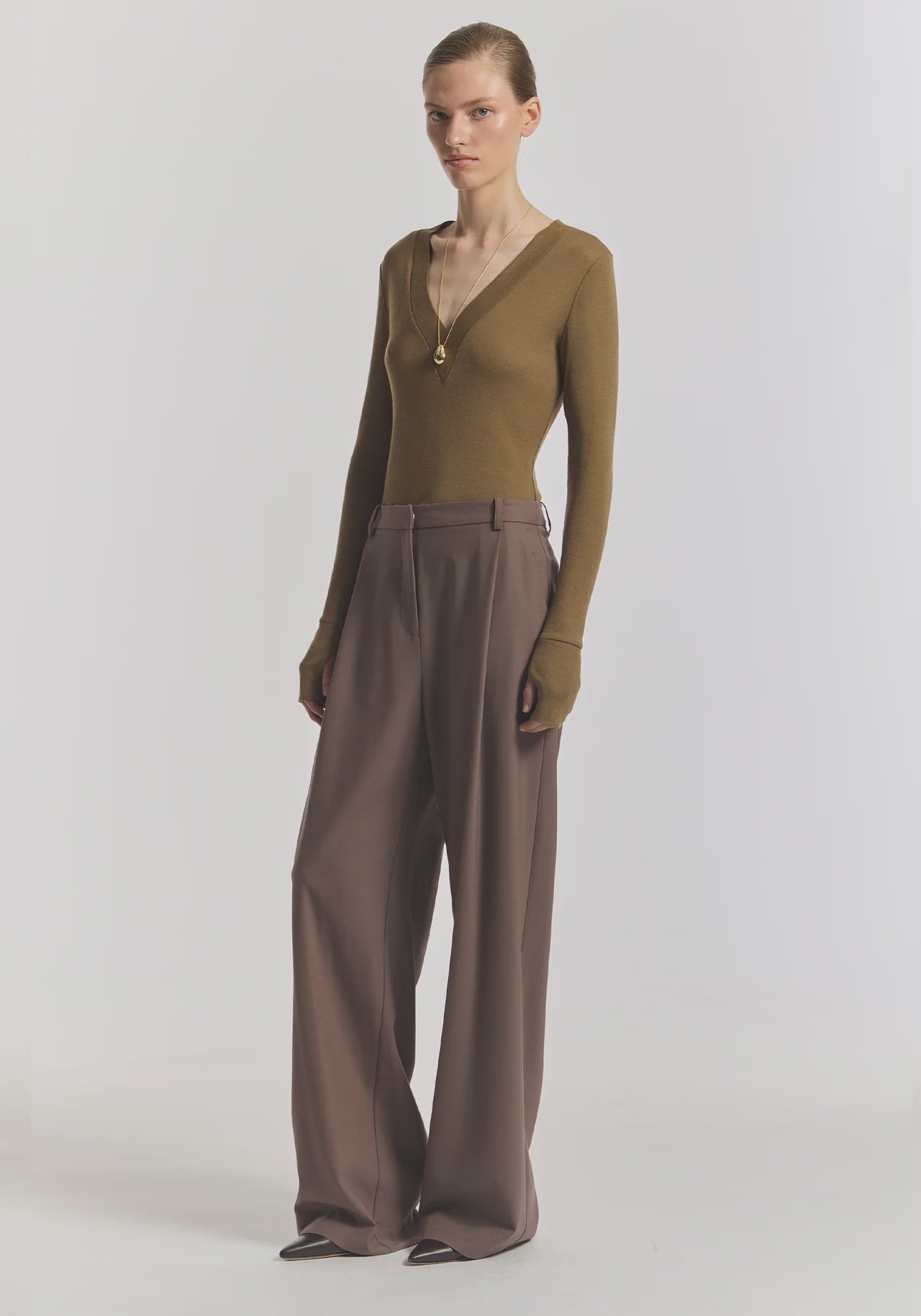 VIKTORIA & WOODS Idol Pant - Soft Brown