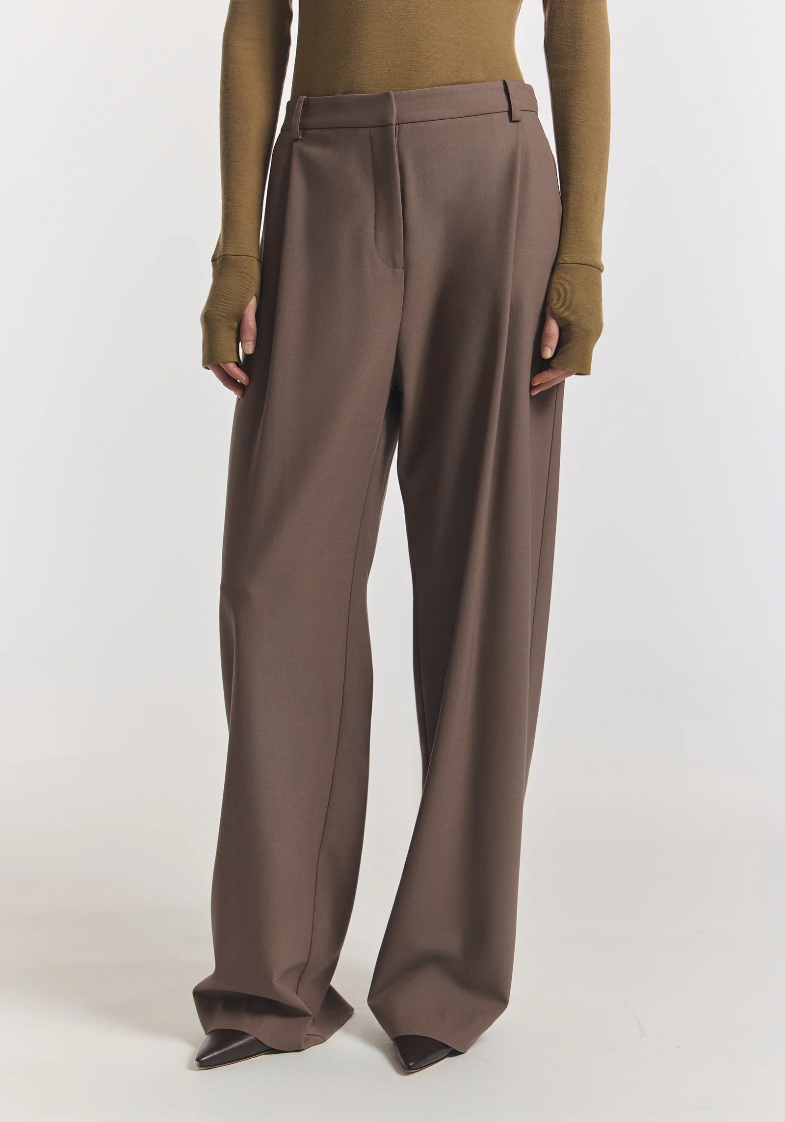 VIKTORIA & WOODS Idol Pant - Soft Brown