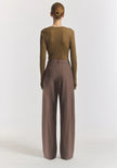 VIKTORIA & WOODS Idol Pant - Soft Brown