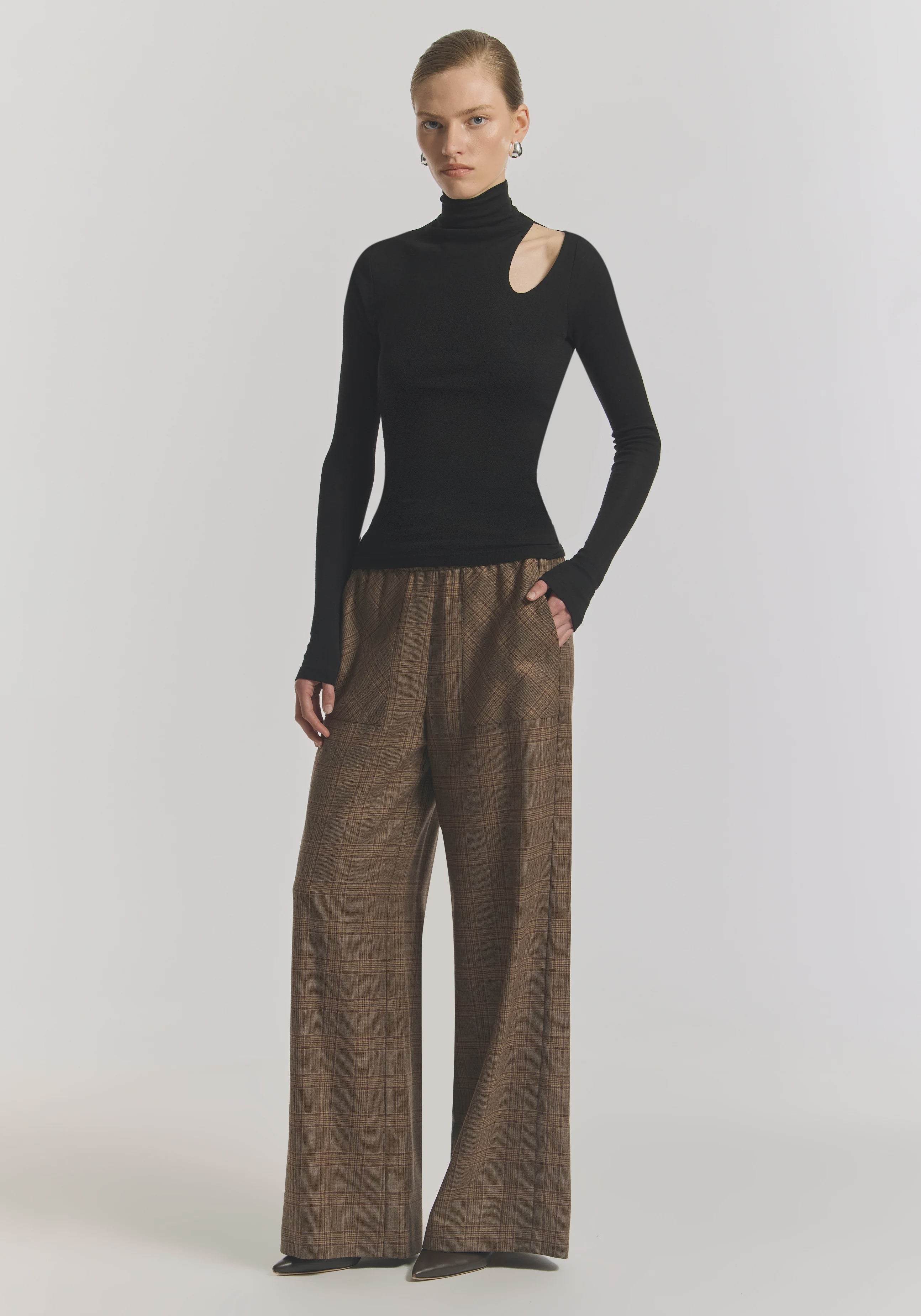 VIKTORIA & WOODS Clement Pant - Tapestry Check