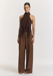 VIKTORIA & WOODS Columbus Wool Trouser