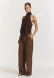 VIKTORIA & WOODS Columbus Wool Trouser