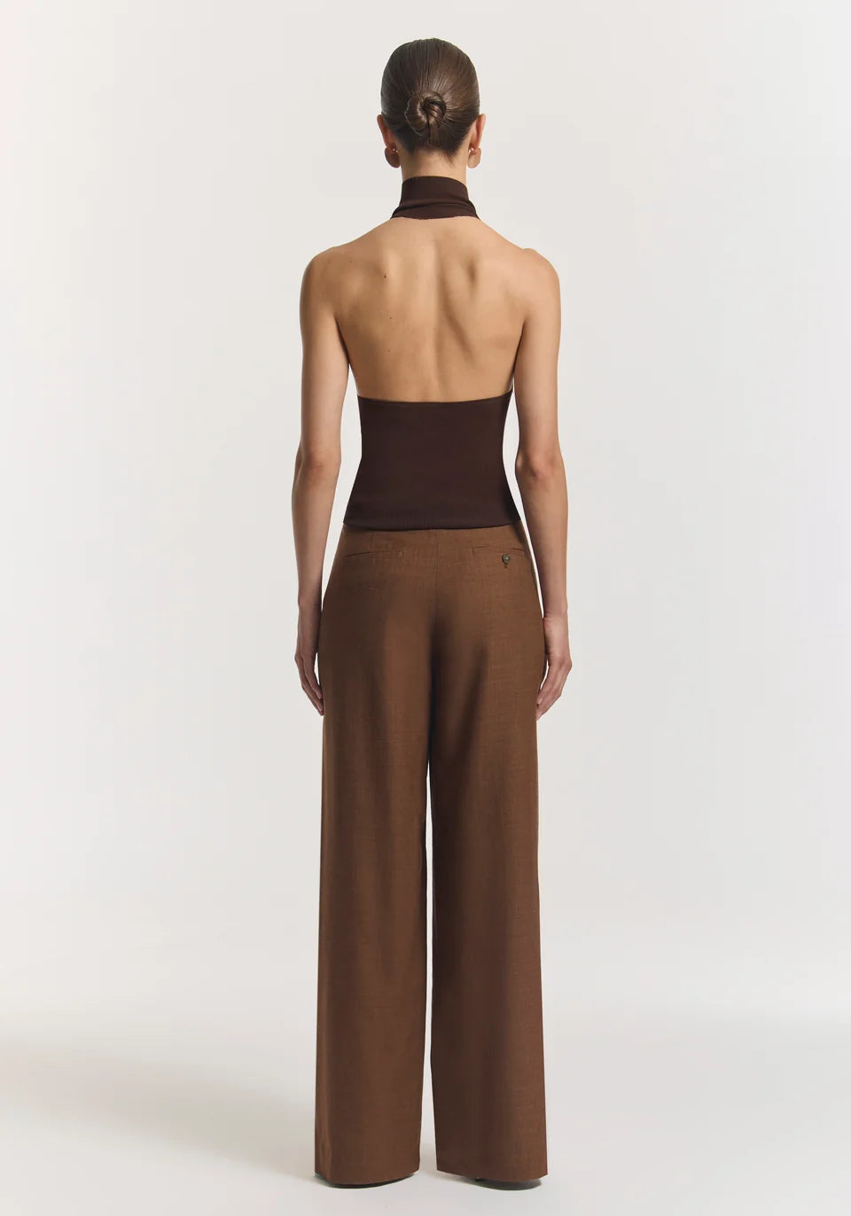 VIKTORIA & WOODS Columbus Wool Trouser
