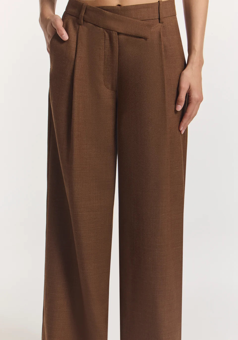 VIKTORIA & WOODS Columbus Wool Trouser