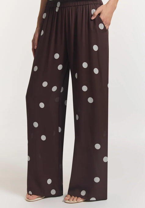 VIKTORIA & WOODS Pilot Pant - Mahogany Spot