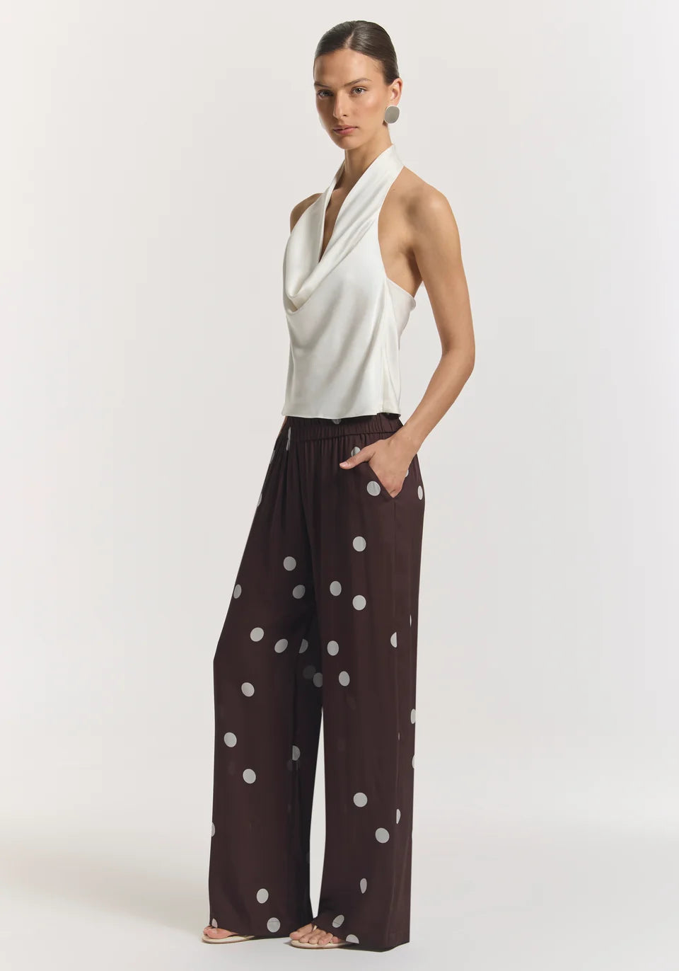 VIKTORIA & WOODS Pilot Pant - Mahogany Spot