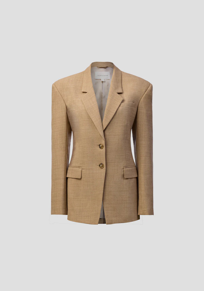 VIKTORIA & WOODS Michigan Blazer - Pale Camel