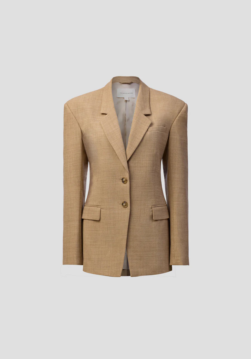 VIKTORIA & WOODS Michigan Blazer - Pale Camel