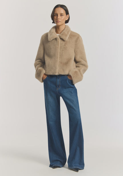 VIKTORIA & WOODS Elvira Faux Fur Jacket