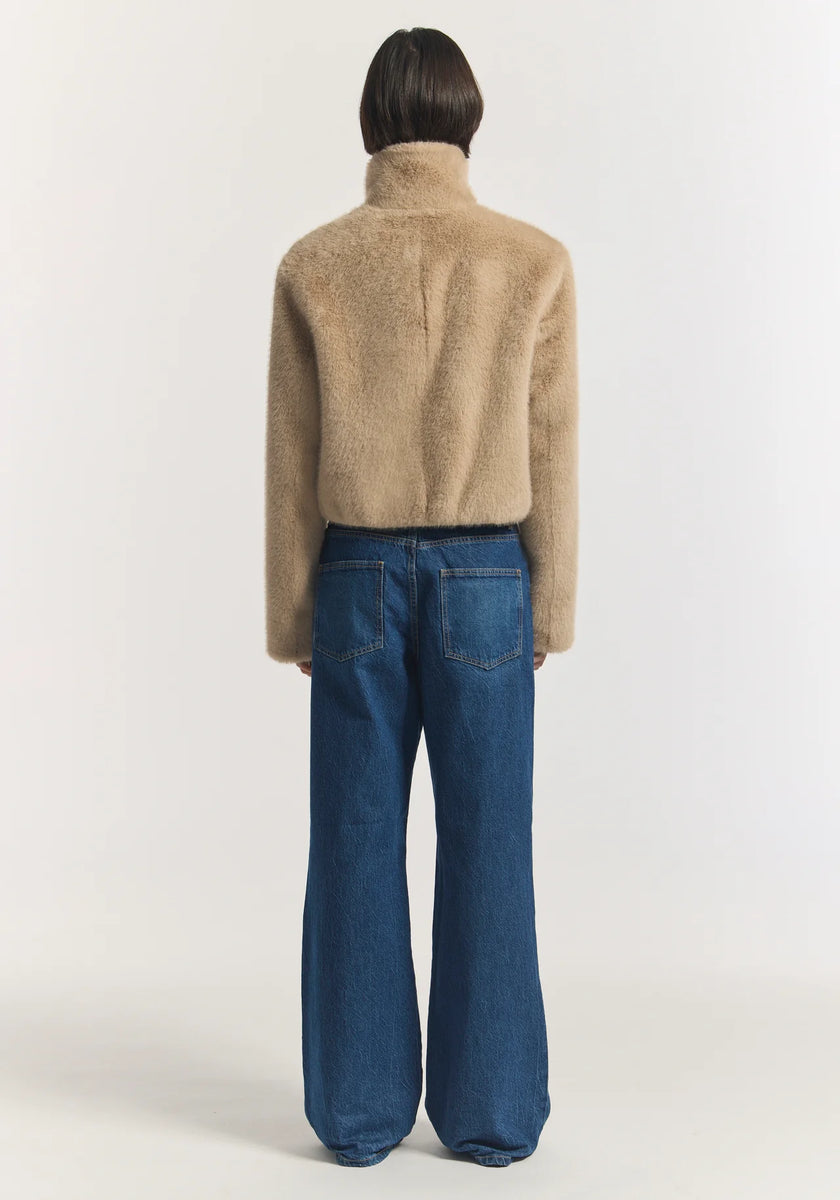 VIKTORIA & WOODS Elvira Faux Fur Jacket