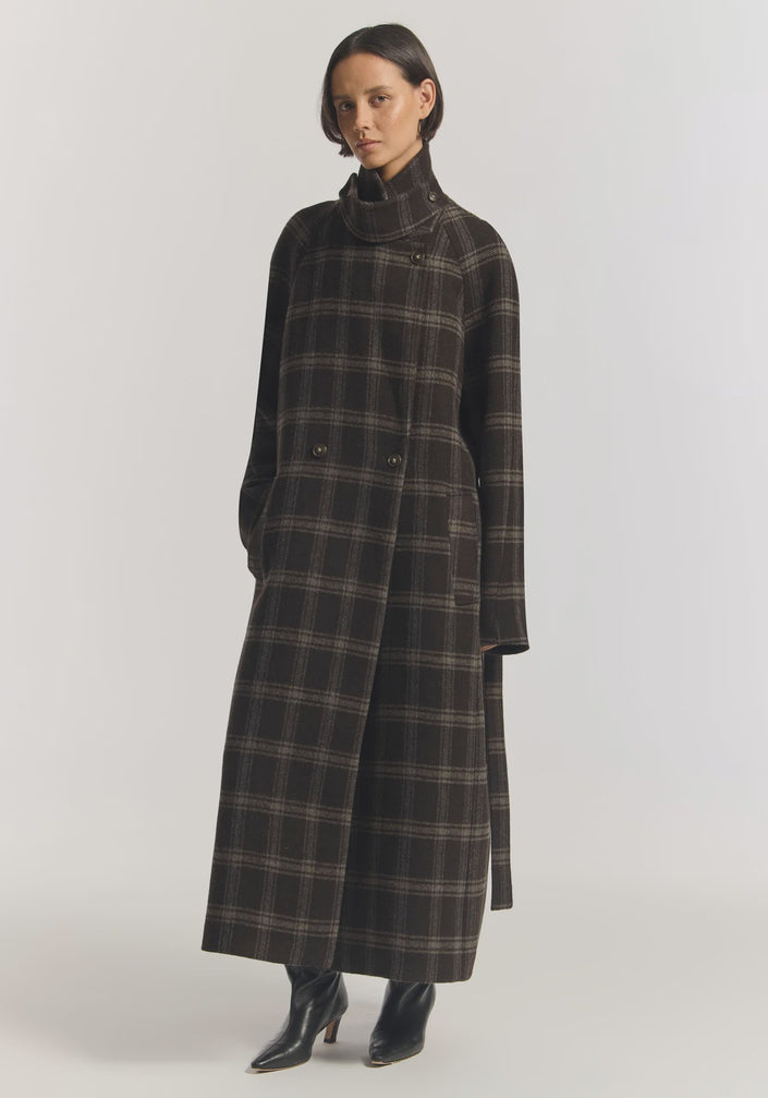 VIKTORIA & WOODS Hemingway Coat - Check