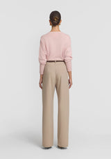 VIKTORIA & WOODS Hart Merino Cardigan - Rose Marle