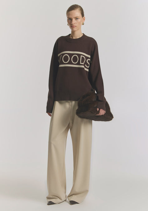 VIKTORIA & WOODS Supercross Knit - Chocolate