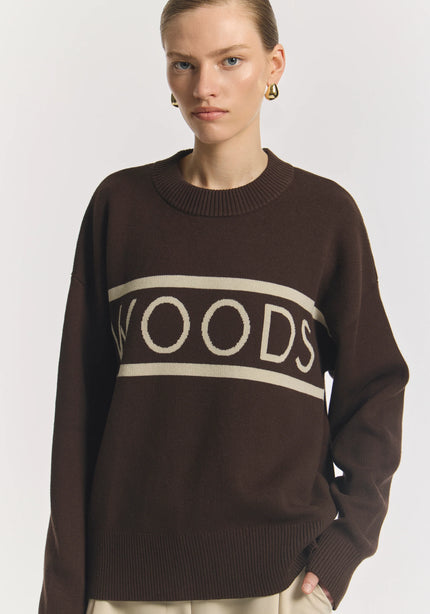 VIKTORIA & WOODS Supercross Knit - Chocolate