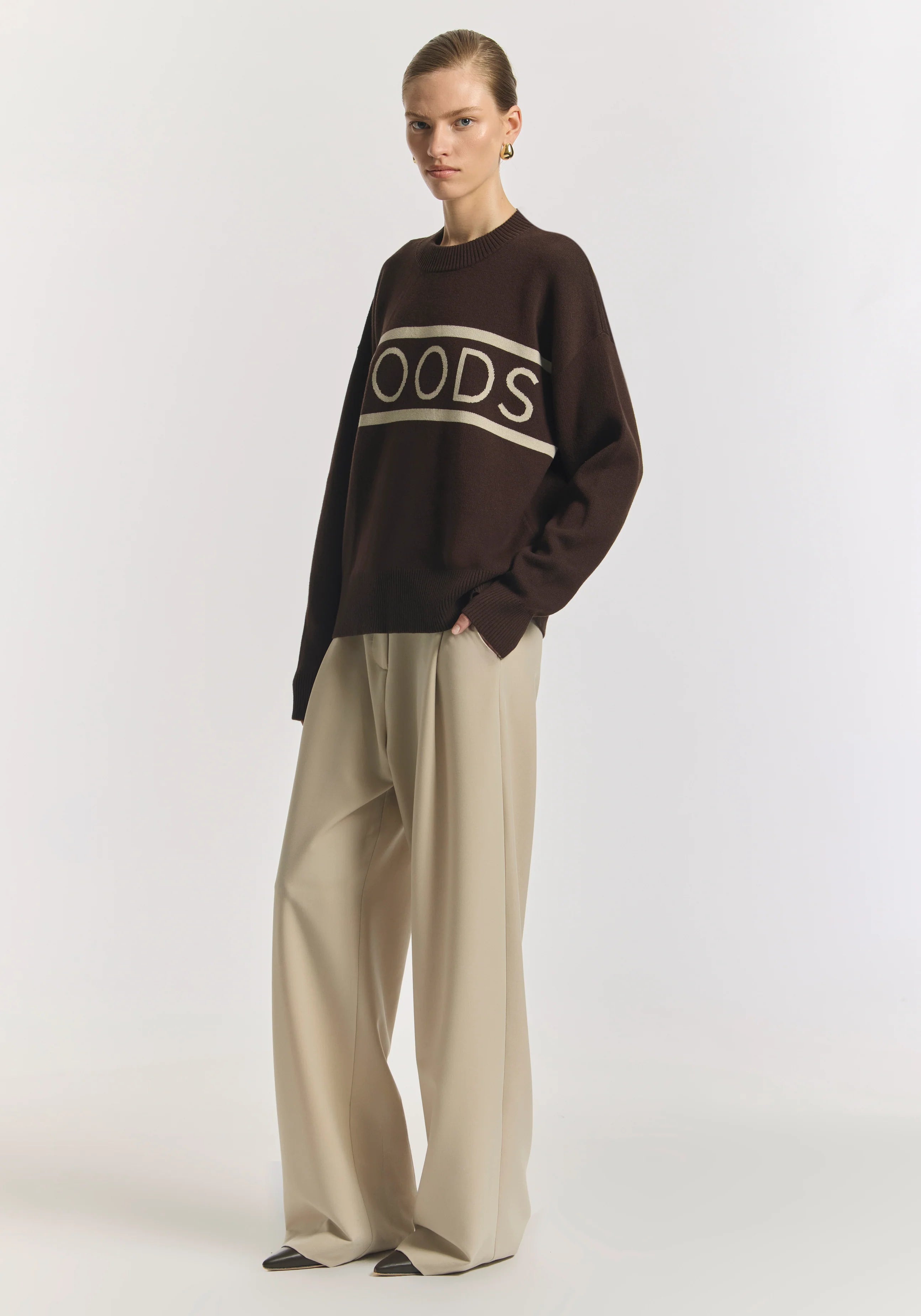 VIKTORIA & WOODS Supercross Knit - Chocolate