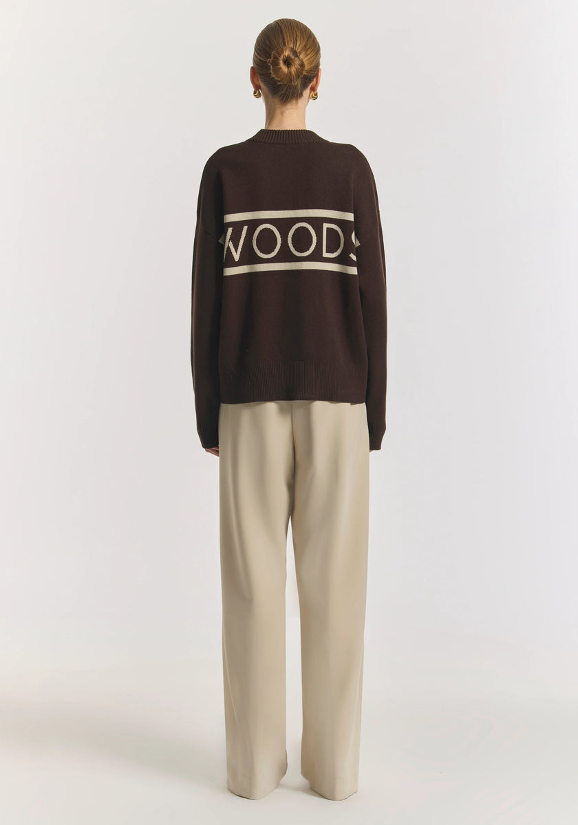 VIKTORIA & WOODS Supercross Knit - Chocolate