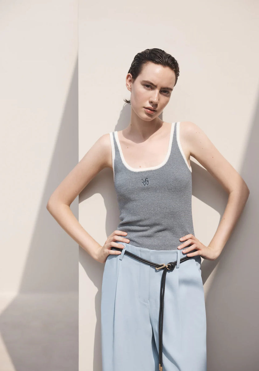 VIKTORIA & WOODS Chronicle Tank - Navy