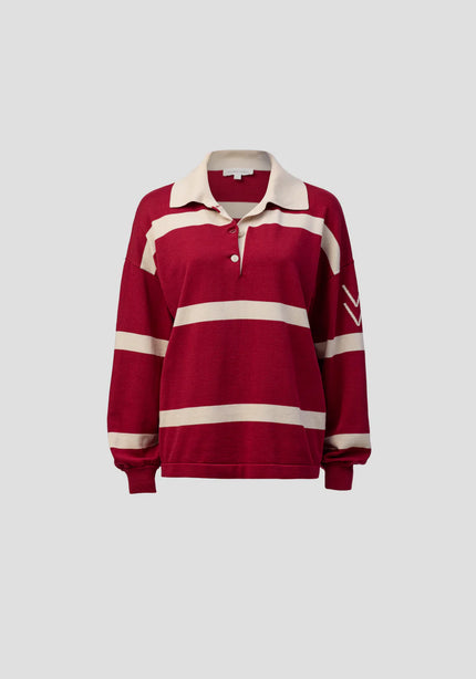 VIKTORIA & WOODS Rival Polo Knit