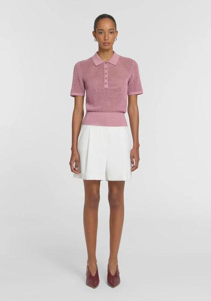 VIKTORIA & WOODS Dandelion Polo - Blush Marle