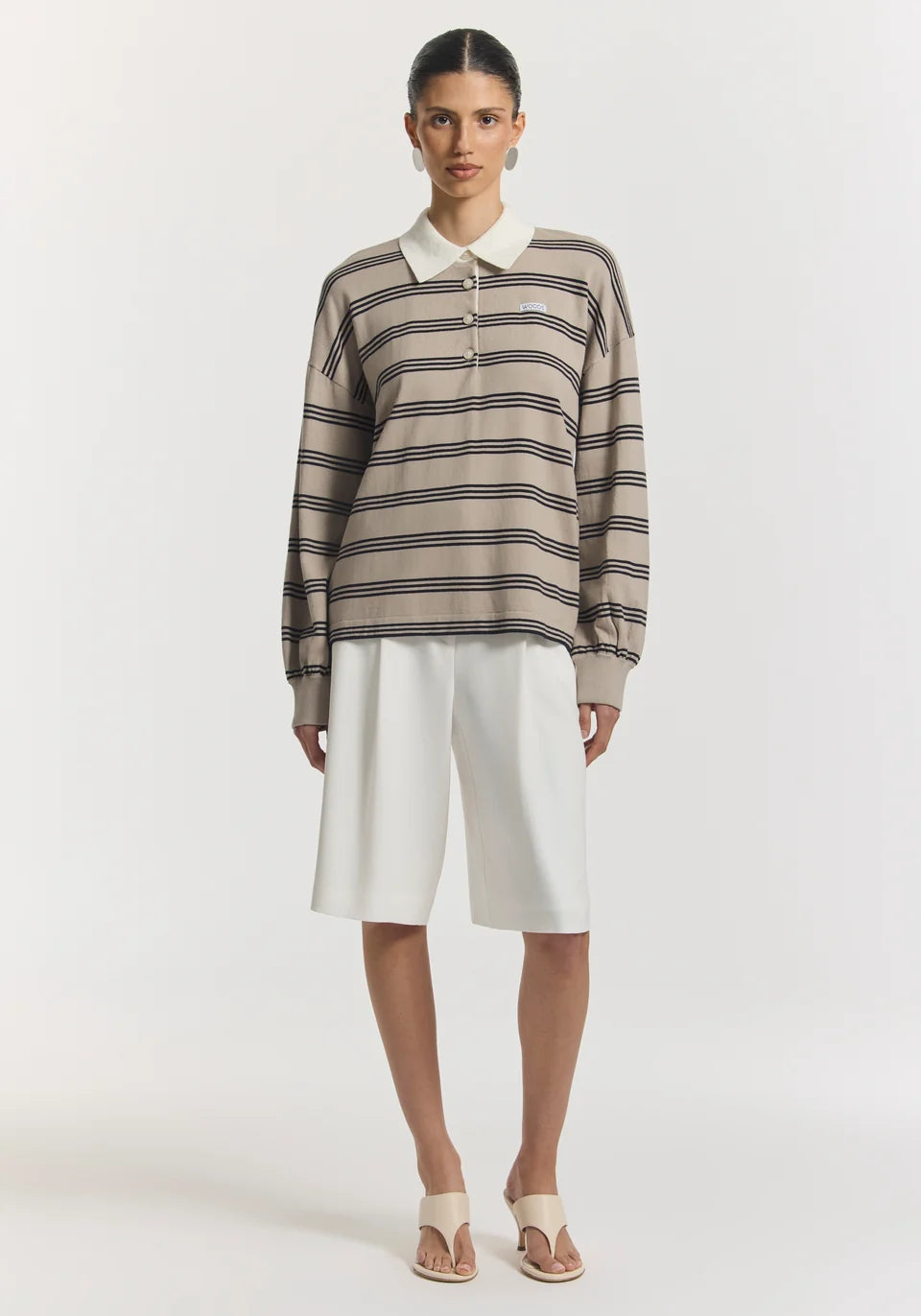 VIKTORIA & WOODS Pinnacle Polo Knit
