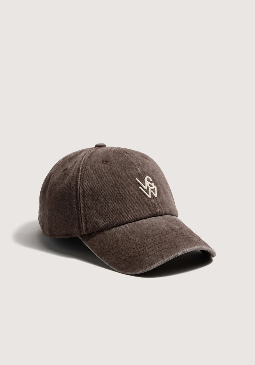 VIKTORIA & WOODS Insignia Cap - Chocolate