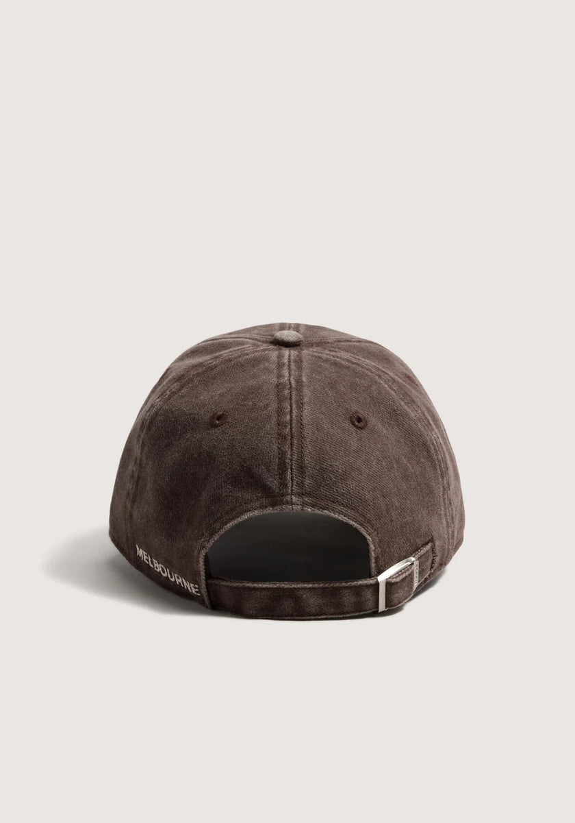 VIKTORIA & WOODS Insignia Cap - Chocolate