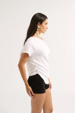 Primi Estelle Off Shoulder T-Shirt - White