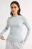 Primi Carina Classic Long Sleeve - Stone Blue