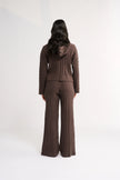 Primi Katie Cable Knit Jacket - Chocolate