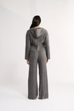 Primi Katie Cable Knit Jacket - Charcoal
