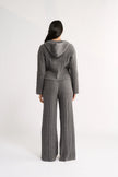 Primi Katie Cable Knit Pant - Charcoal